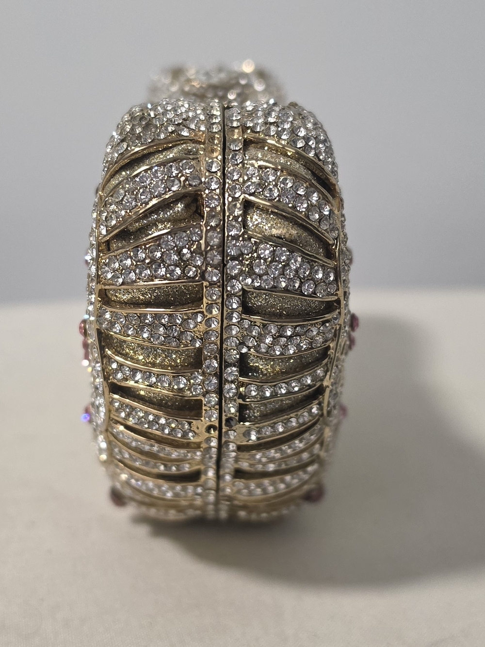 Butterfly Swaroski Crystal - Evening Clutch - Picture 7 of 12